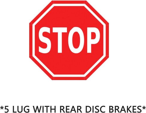 Detroit Axle - Brake Kit for Chevrolet Cobalt Malibu HHR Pontiac G5 Pursuit G6 Disc Brake Rotors Ceramic Brake Pads with Hardware Replacement : 11.65" inch Front and 10.63" inch Rear Rotor in Saudi Arabia