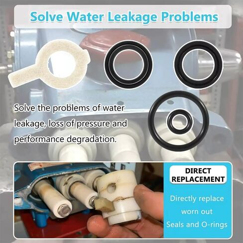 30623 Seal Kit Replacement Fit For Cat Pump Model 30 31 34 35 310 340 350 310B 310S 310W 340S 340B 340W 350 350S 350B 350W Models, 5 Frame Plunger Pumps in Kuwait