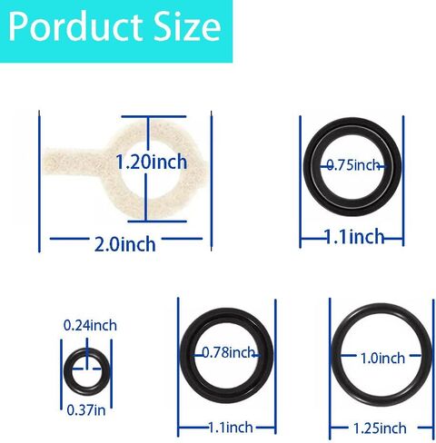 30623 Seal Kit Replacement Fit For Cat Pump Model 30 31 34 35 310 340 350 310B 310S 310W 340S 340B 340W 350 350S 350B 350W Models, 5 Frame Plunger Pumps in Kuwait