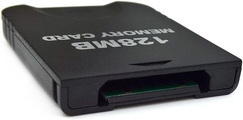 محول محول بطاقة فلاش للتخزين الصغير GC2SD بديل لقارئ بطاقة وحدة التحكم لجهاز Wii وNGC (أسود) in Kuwait