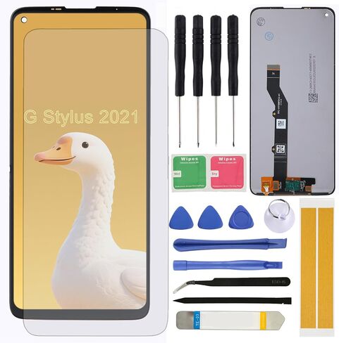 Screen Replacement for Motorola Moto G Stylus 2020 XT2043 XT2043-4 XT2043-7 XT2043-8 6.4" G8 Stylus Assembly LCD Display Touch Screen Digitizer with Frame in Saudi Arabia