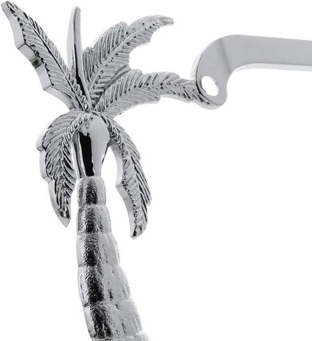 Speedy Pros Palm Tree License Plate Frame Custom Personalized Text Metal Weatherproof Car Accessories License Plate Holder Black 2 Holes 1 Frame in Saudi Arabia