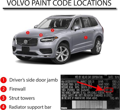 إمدادات الطلاء R & E متوافقة مع Volvo 484 ، Seashell Metallic Automotive Paint ، 11oz Aerosol in Kuwait