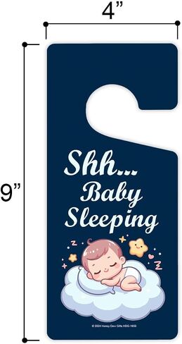 Honey Dew Gifts, Go Away My Alone Time is for Everyone's Safety, Door Hangers, Door Knob Hanger, Front Door Hanger, Funny Door Sign Hanger, Bedroom Door Decor, 4 inch by 9 inch, HDG-1642 in Kuwait
