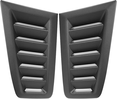 2PCS ABS Bonnet Air Vents محرك أدوات التهوية محرك محرك لروبية MK2 - أسود غير لامع in Kuwait