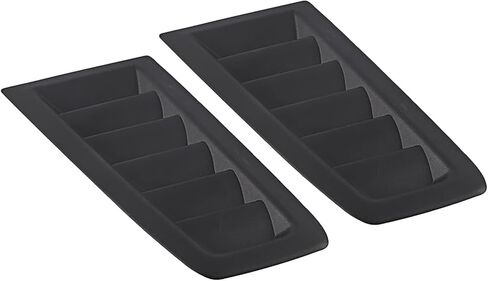 2PCS ABS Bonnet Air Vents محرك أدوات التهوية محرك محرك لروبية MK2 - أسود غير لامع in Kuwait