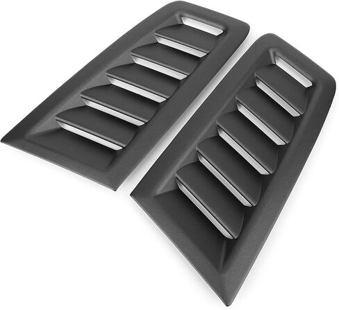 2PCS ABS Bonnet Air Vents محرك أدوات التهوية محرك محرك لروبية MK2 - أسود غير لامع in Kuwait