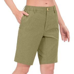 Little Donkey Andy Women's Bermuda Quick Dry Lightweight Stretch Shorts Golf Hiking Travel in Kuwait