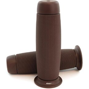Rebel Motorcycle Grips - Cafe Brown - 7/8" Bars - Cafe Racer Bobber Tracker Chopper in Kuwait