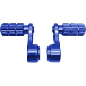 Set of 2 Foot Pegs for Bike and Scooter, Crank Leg Footrest Assembly for US U1C U+B, Black in Saudi Arabia