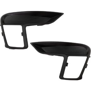 2pcs Front Left Driver and Right Passenger Side Textured Black Light Cover for Ford for Explorer 2018-2019 in Kuwait