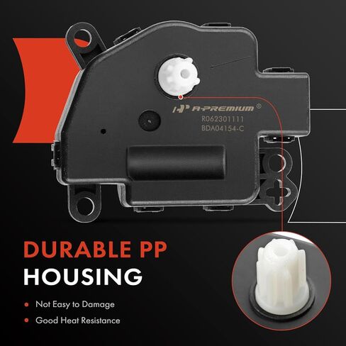 A-Premium HVAC Heater Blend Door Actuator, Compatible with Chevrolet Uplander & Pontiac Montana 2005-2009 & Buick Terraza & Saturn Relay 2005-2007, Replace# 10364929 in Kuwait