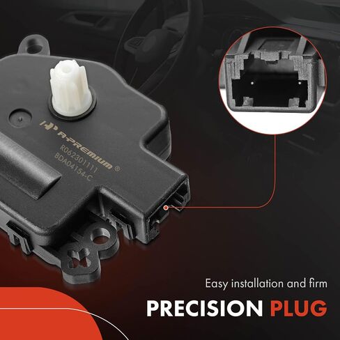 A-Premium HVAC Heater Blend Door Actuator, Compatible with Chevrolet Uplander & Pontiac Montana 2005-2009 & Buick Terraza & Saturn Relay 2005-2007, Replace# 10364929 in Kuwait