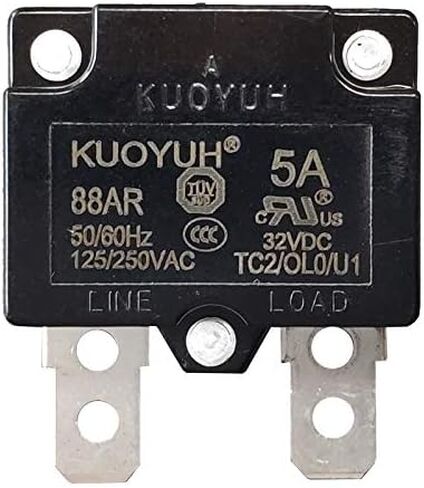 KUOYUH Circuit Breaker 88AR Series 125/250VAC 50/60Hz (1pc) (30 Amp) in Saudi Arabia