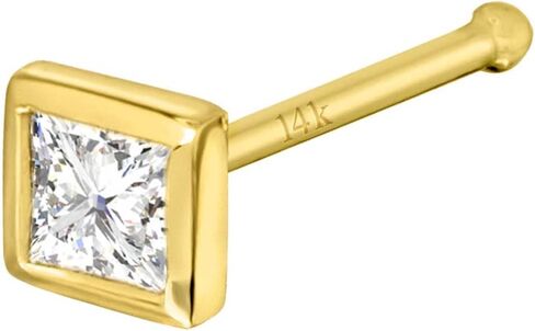22G 14K GOLD BONE-ENDENG STASE STUD OTER in Kuwait