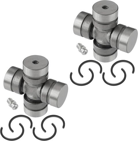 Caltric 2 Drive Propeller Shaft U-Joint Compatible with Kawasaki Mule 610 Kaf400 A C D E F G 2005-2016 in Saudi Arabia