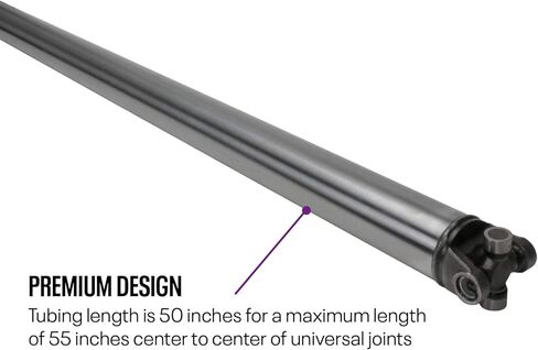 طقم عمود دوري الصلب المخصصة لـ Speedway Motors U-Weld-it Custom Steel ، سلسلة 3 بوصة ، طول أنابيب 50 بوصة ، تشمل GM 27 SPLINE SLIP TYK in Kuwait