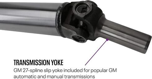 طقم عمود دوري الصلب المخصصة لـ Speedway Motors U-Weld-it Custom Steel ، سلسلة 3 بوصة ، طول أنابيب 50 بوصة ، تشمل GM 27 SPLINE SLIP TYK in Kuwait