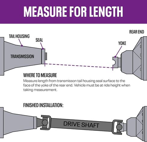 طقم عمود دوري الصلب المخصصة لـ Speedway Motors U-Weld-it Custom Steel ، سلسلة 3 بوصة ، طول أنابيب 50 بوصة ، تشمل GM 27 SPLINE SLIP TYK in Kuwait
