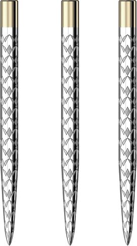 Mission Darts Laser Plus Lasered Steel Tip Points | Solid Arc |Multiple Colours and sizes in Kuwait