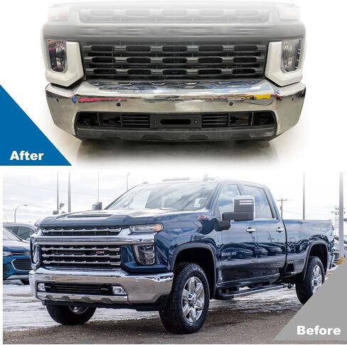 Autowiki Front Winch Mount Bracket for 2020-2024 Chevy Silverado 2500/3500/2500 HD/3500 HD ، لوحة رافعة خفية أمامية لـ 20-24 Silverado 2500 3500 in Saudi Arabia