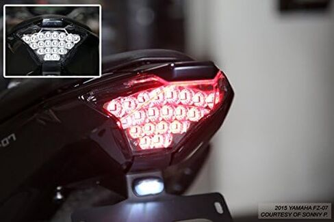 مصابيح ذيل LED متسلسلة متسلسلة متسلسلة لعام 2015-2017 Yamaha FZ-07 و 2015-2024 YZF R3 in Saudi Arabia