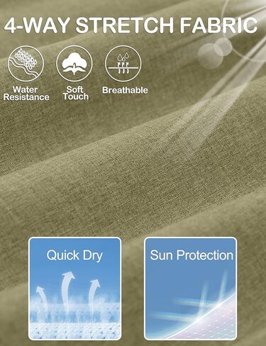 Little Donkey Andy Women's Bermuda Quick Dry Lightweight Stretch Shorts Golf Hiking Travel in Kuwait