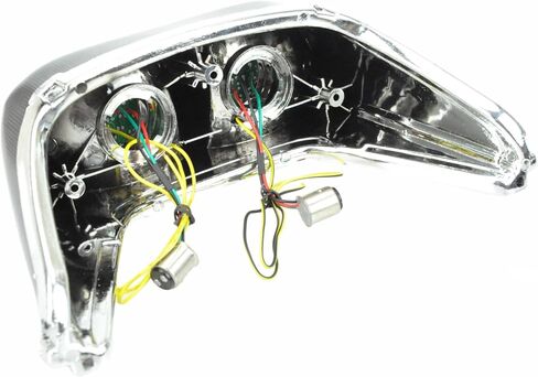 Fit for Yamaha 1999-2000 YZF R6; LED Rear Lamp Brake Tail Light Integrated Turn Signal;5EB-84710-10-00 (Smoke) in Saudi Arabia