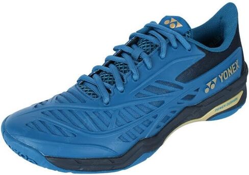 حذاء YONEX Power Cushion Cascade Drive Badminton Court (أزرق مخضر/ذهبي) (7.5) in Saudi Arabia