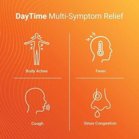 Axiv Night & Night Cold & Flu Medicine Pack Packs Softgels ، النهار والليلا in Kuwait