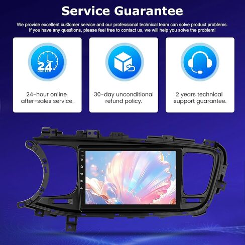 [2+64G] for KIA Optima K5 2013 2014 2015 DSP Audio - 9 inch HD Touchscreen Android 13 Car Radio - Wireless Carplay & Android Auto, GPS, WiFi, Mirror Link, DSP+EQ, SWC + AHD Backup Camera in Saudi Arabia
