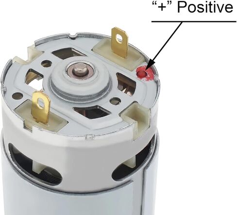 RS550 14 Teeth DC Motor 10.8-25V 100W High Torque Micro Motor for Electric Screwdriver and Drill - Waterproof Brush Commutation (Voltage-14.4V-14-Teeth) in Saudi Arabia
