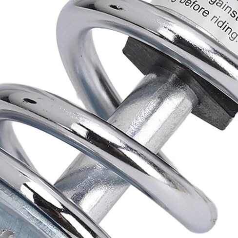 Tissting 2 PCS دراجة نارية امتصاص الصدمات الخلفي 125 مم 750 رطل 10 ملم ثقب التخميد قابلة للتعديل صدمة الربيع قابلة للتعديل ل 499cc الدراجة الكهربائية ATV go kart scooter in Saudi Arabia