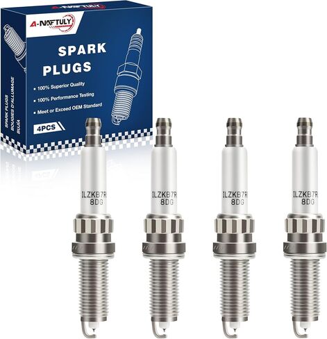 Iridium Platinum Spark Plugs 4 Pack متوافق مع Mini Cooper 2007 2008 2008 2010 2012 2012 2014 2015 ، Mini Cooper Countryman Paceman 2011-2016 L4 1.6L يحل محل ILZKBR7B8G ، ILZKBR7B8DG in Saudi Arabia