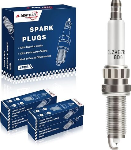 Iridium Platinum Spark Plugs 4 Pack متوافق مع Mini Cooper 2007 2008 2008 2010 2012 2012 2014 2015 ، Mini Cooper Countryman Paceman 2011-2016 L4 1.6L يحل محل ILZKBR7B8G ، ILZKBR7B8DG in Saudi Arabia