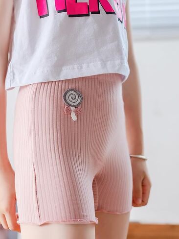 4/5 Pack Girls Bike Shorts Breathable Boyshorts for Toddler Under Dresses Dance Short Kids No Need to Wear Underwear in Saudi Arabia