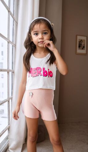 4/5 Pack Girls Bike Shorts Breathable Boyshorts for Toddler Under Dresses Dance Short Kids No Need to Wear Underwear in Saudi Arabia