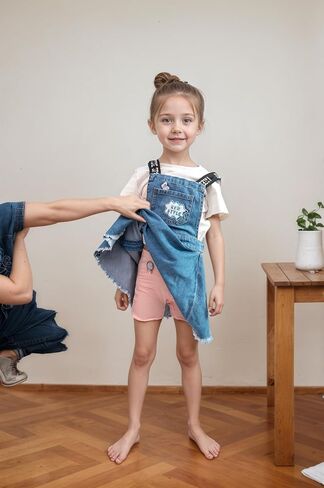 4/5 Pack Girls Bike Shorts Breathable Boyshorts for Toddler Under Dresses Dance Short Kids No Need to Wear Underwear in Saudi Arabia