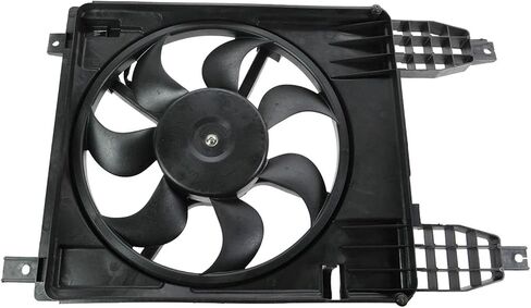 Radiator Cooling Fan Assembly Compatible with 2009-2011 Chevrolet Aveo 2009-2010 Pontiac G3 GM3115225 in Saudi Arabia