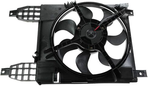 Radiator Cooling Fan Assembly Compatible with 2009-2011 Chevrolet Aveo 2009-2010 Pontiac G3 GM3115225 in Saudi Arabia