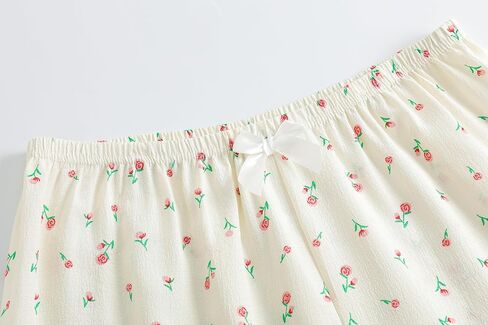 زائد حجم نساء بيجاما مجموعات زر أسفل البوليستر سام ملابسك Sexy Bowknot Silky Nighty 2pcs Cherry Lounge in Saudi Arabia