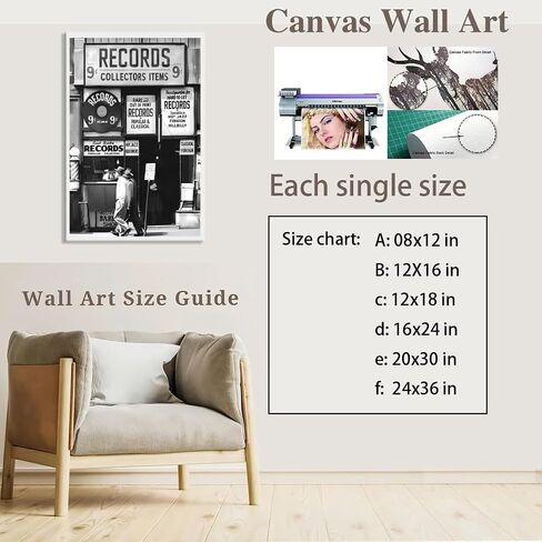 Retro Newspaper Wall Art Vintage Feminist Aesthetic Poster Black and White Canvas Print Funky Girl I Love Sleeping Art for Women Girly Bedroom Dorm Wall Decor 8x12inch Unframed in Saudi Arabia