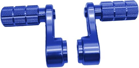 Set of 2 Foot Pegs for Bike and Scooter, Crank Leg Footrest Assembly for US U1C U+B, Black in Saudi Arabia