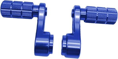Set of 2 Foot Pegs for Bike and Scooter, Crank Leg Footrest Assembly for US U1C U+B, Black in Saudi Arabia