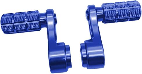 Set of 2 Foot Pegs for Bike and Scooter, Crank Leg Footrest Assembly for US U1C U+B, Black in Saudi Arabia