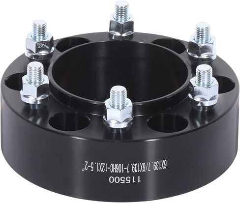 ECCPP 4PCS 6x139.7 فواصل العجلات Hubcentric 1.25 "6x5.5 إلى 6x5.5 6x139.7mm ناتج عن تويوتا لتاكوما 02-2021 | للتندرا 00-06 | مقابل 4 عداء 96-2021 in Saudi Arabia