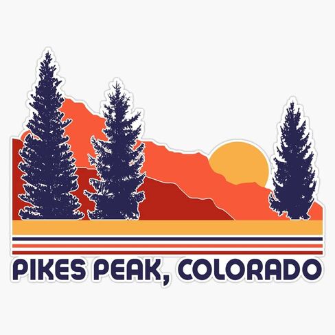 مغناطيس Pikes Peak Magnet Vinyl Scener Sticker 5 " in Saudi Arabia