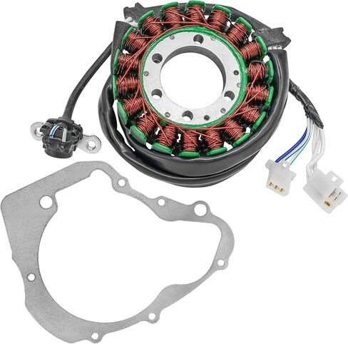 Caltric Stator and Gasket Compatible With Yamaha Virago 250 XV250 1995 1996 1997 1998 1999 2000-2007 in Saudi Arabia