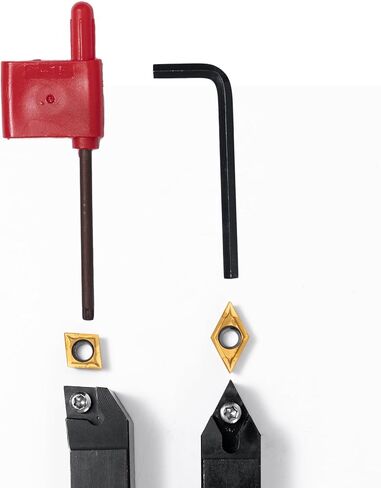 مجموعة مكونة من 21 قطعة، أداة تحول مخرطة قابلة للفهرسة، ساق 3/8 بوصة 10 مم، 7 قطع حامل قطع مخرطة معدنية مع 14 قطعة من إدراجات تحول الكربيد، أدوات تحويل مخرطة كربيد لتحويل حفر الخيوط المملة in Kuwait