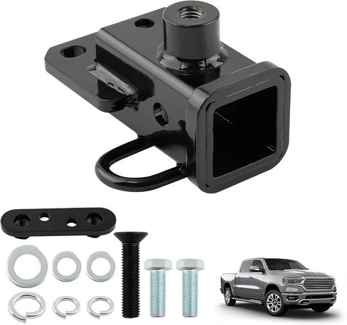 maXpeedingrods Class 3 Trailer Hitch Receiver, 2 Inch Receiver, Tow Hitch for Ram 1500 2019-2025, 6000 LBS GTW in Saudi Arabia